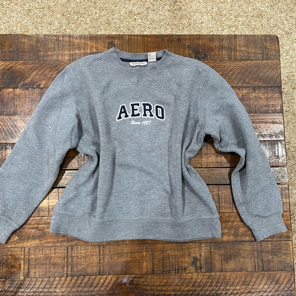 Aero Gray Sweatshirt - Picture 1 of 2